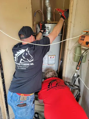 Installing a water heater