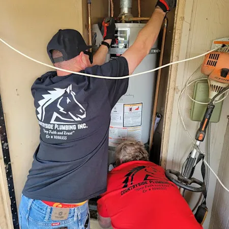 Installing a water heater